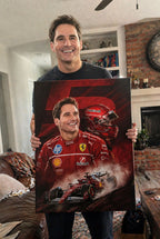 Custom F1 Racing Portrait