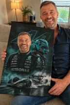 Custom F1 Racing Portrait