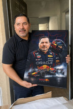 Custom F1 Racing Portrait