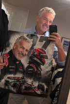 Custom F1 Racing Portrait