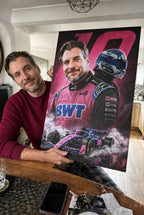 Custom F1 Racing Portrait