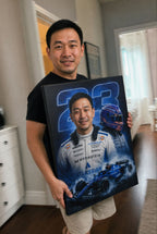 Custom F1 Racing Portrait