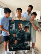 Custom Father's Day F1 Portrait