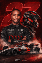 Custom F1 Racing Portrait