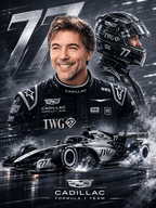 Custom F1 Racing Portrait