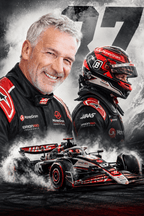 Custom F1 Racing Portrait