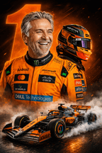 Custom F1 Racing Portrait