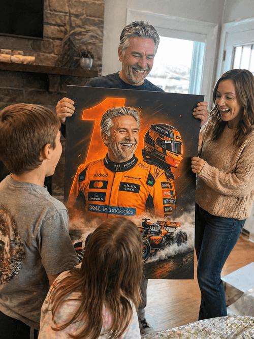 Custom F1 Racing Portrait