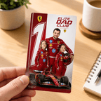 Custom Father’s Day F1 Racing Card