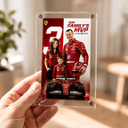 Custom Father’s Day F1 Racing Card