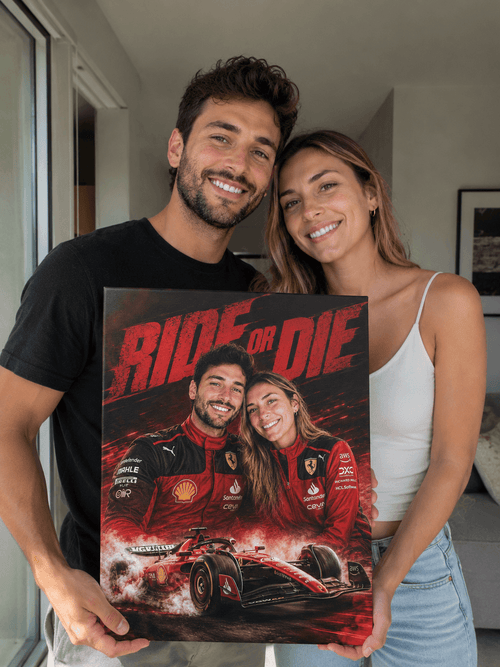 Custom F1 Racing Portrait