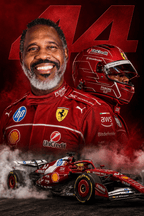 Custom Father's Day F1 Portrait