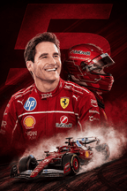 Custom F1 Racing Portrait