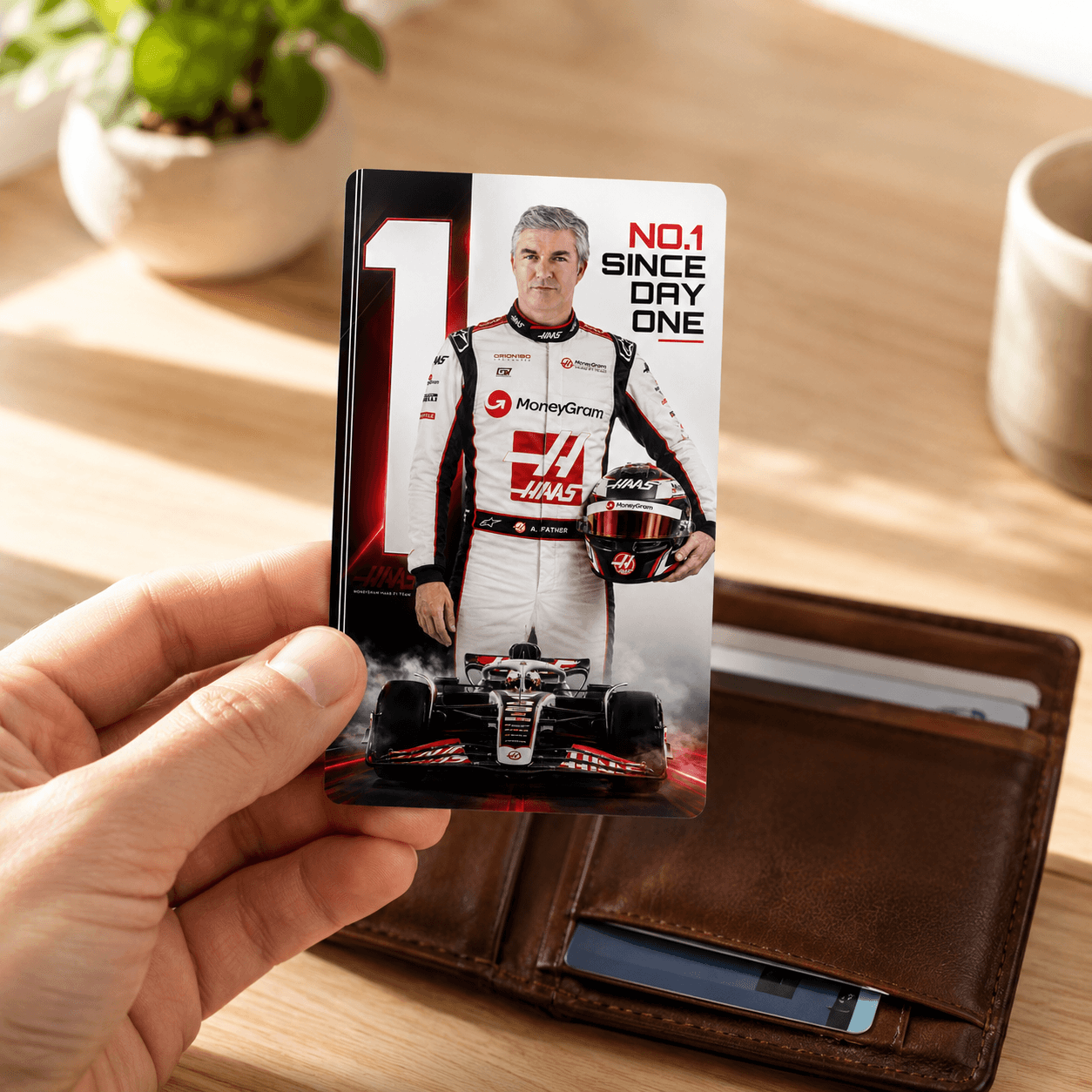 Custom Father’s Day F1 Racing Card