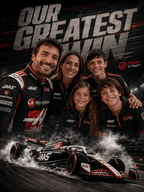 Custom F1 Racing Portrait