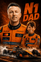Custom Father's Day F1 Portrait