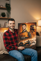 Custom F1 Racing Portrait