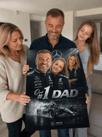 Custom Father's Day F1 Portrait