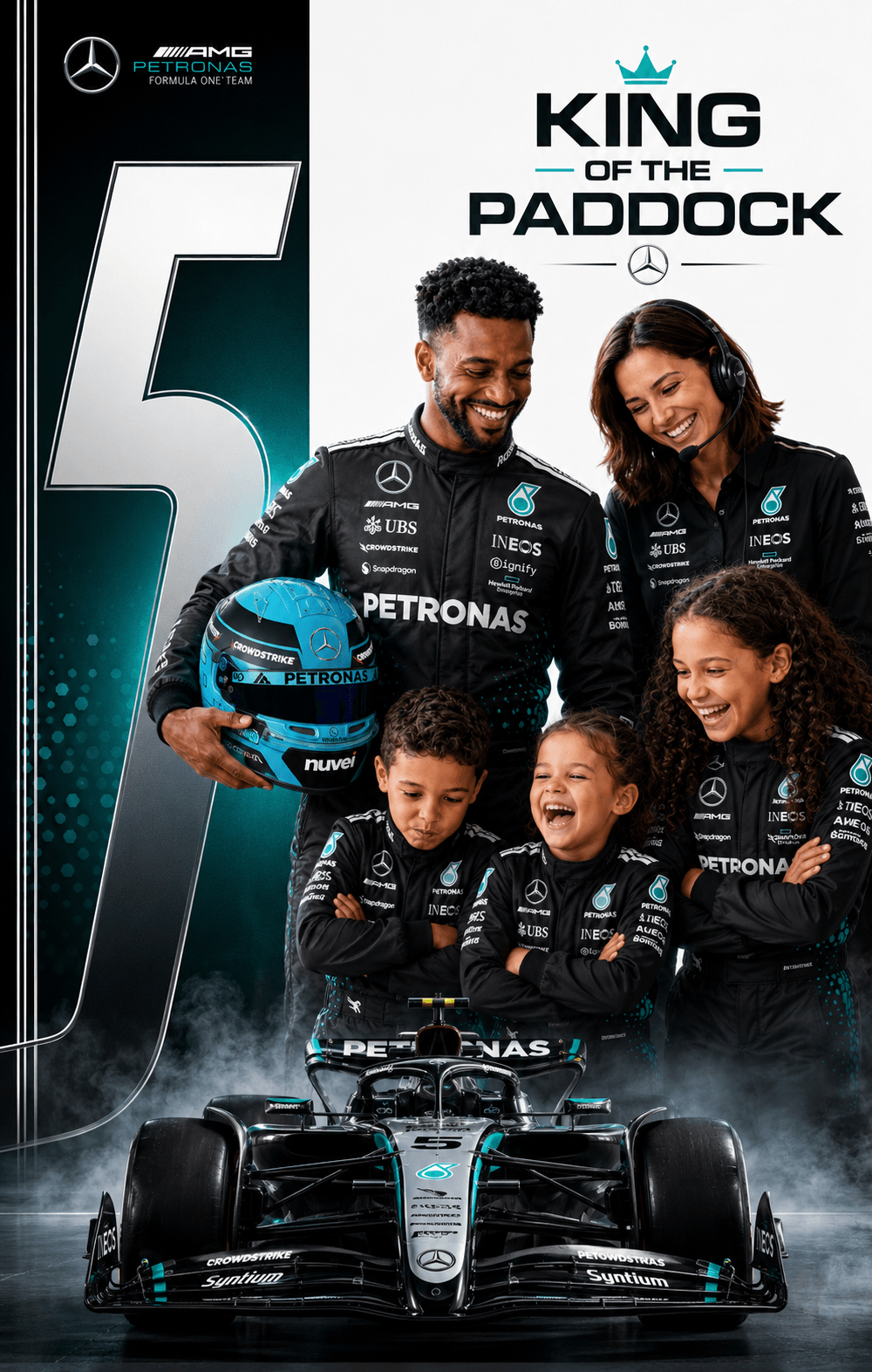 Custom Father’s Day F1 Racing Card