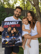 Custom F1 Racing Portrait